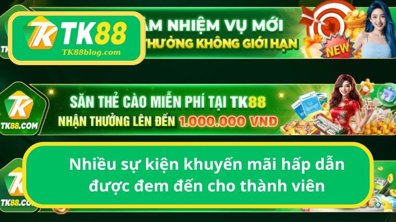 Nhà cái cung cấp nhiều khuyến mãi hấp dẫn cho thành viên