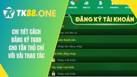 đăng ký TK88