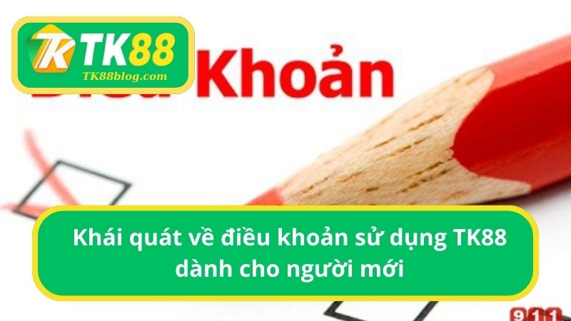 Khái quát về điều khoản sử dụng TK88 dành cho người mới
